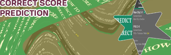 Correct score prediction site