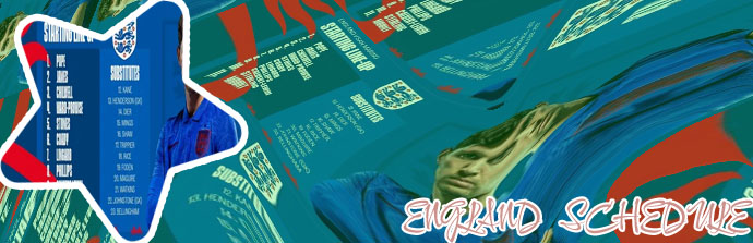 England line up tonight