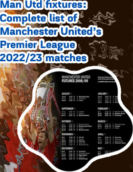 Manchester united fixtures april