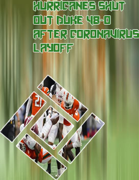 Miami hurricanes score now